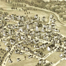 Vintage Map of Harrisville, West Virginia 1899