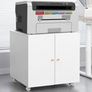 Office Furniture Copier Cabinet 2 Door Steel Copier Stand Mobile Pedestal File Printer Stand by HouseOfZazla