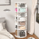 Rotating Shoe Rack Tower - 7-Tier Spinning Shoe Organizer