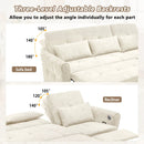 3 Seater Sofa Bed And Reversible Recliner by Unique Piece Furniture