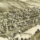 Vintage Map of Phillippi, West Virginia 1897