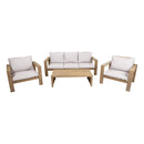 4 Piece Patio Sofa Set