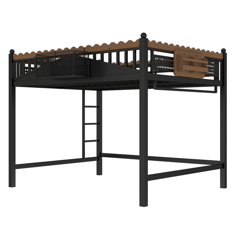 Queen Size Loft Bed with Ladders and Storage, photo 6 of 10