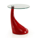 Lava - Accent Table With Curved Base by HouseOfZazla