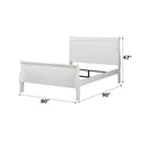 Louis Philippe Sleigh Style Bed