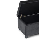 Avalon - Contemporary Storage Ottoman Bench by HouseOfZazla