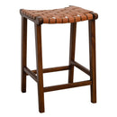 James - Mid-Century Modern Genuine Counter Stool by Unique Piece Furniture