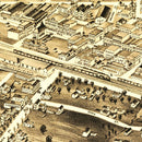 Vintage Map of Durham, North Carolina 1891