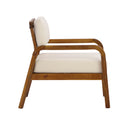 Outdoor Acacia Wood Armchair with Weather-Resistant Cushions by HouseOfZazla