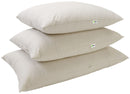 Kapok Sleep Bed Pillows with 100% Organic Cotton Fabric - Plant Based Vegan Organic by Bean Products