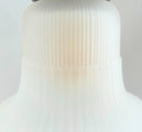 Large Antique Super Flare Frosted Glass Wall Sconce