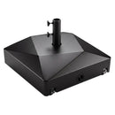 154lbs Mobile Fillable Patio Umbrella Base with 4 Wheels by LJGDeals