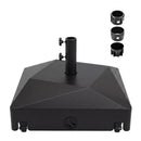 154lbs Mobile Fillable Patio Umbrella Base with 4 Wheels by DirectDeals