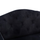 Accent Chair, Leisure single sofa with Rose Golden feet