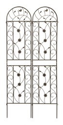 2 Pack Metal Garden Trellis 86.7" x 19.7"