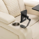 270 Degree Swivel Power Recliner With Tray Table, Phone Holder, Cup Holder, USB Port by HouseOfZazla