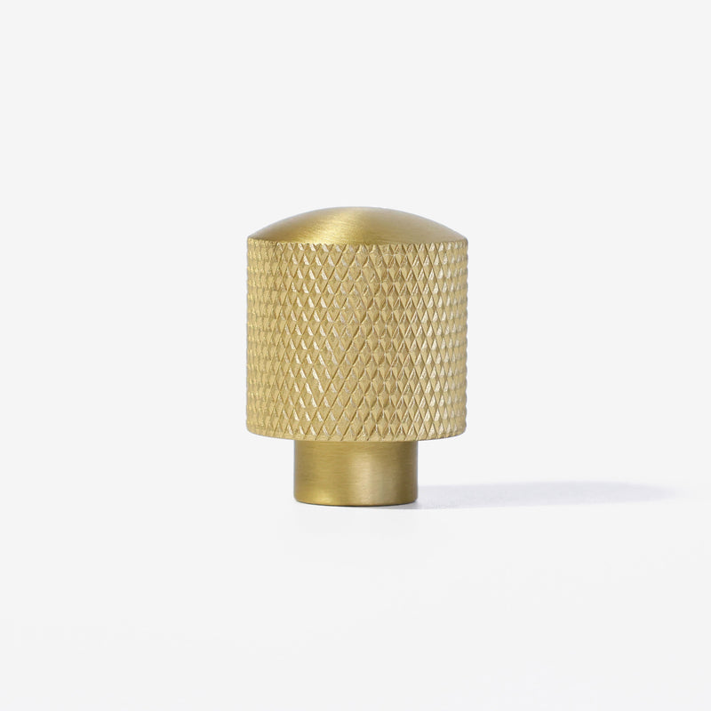Molino Solid Brass Knurled Knob, photo 5 of 6