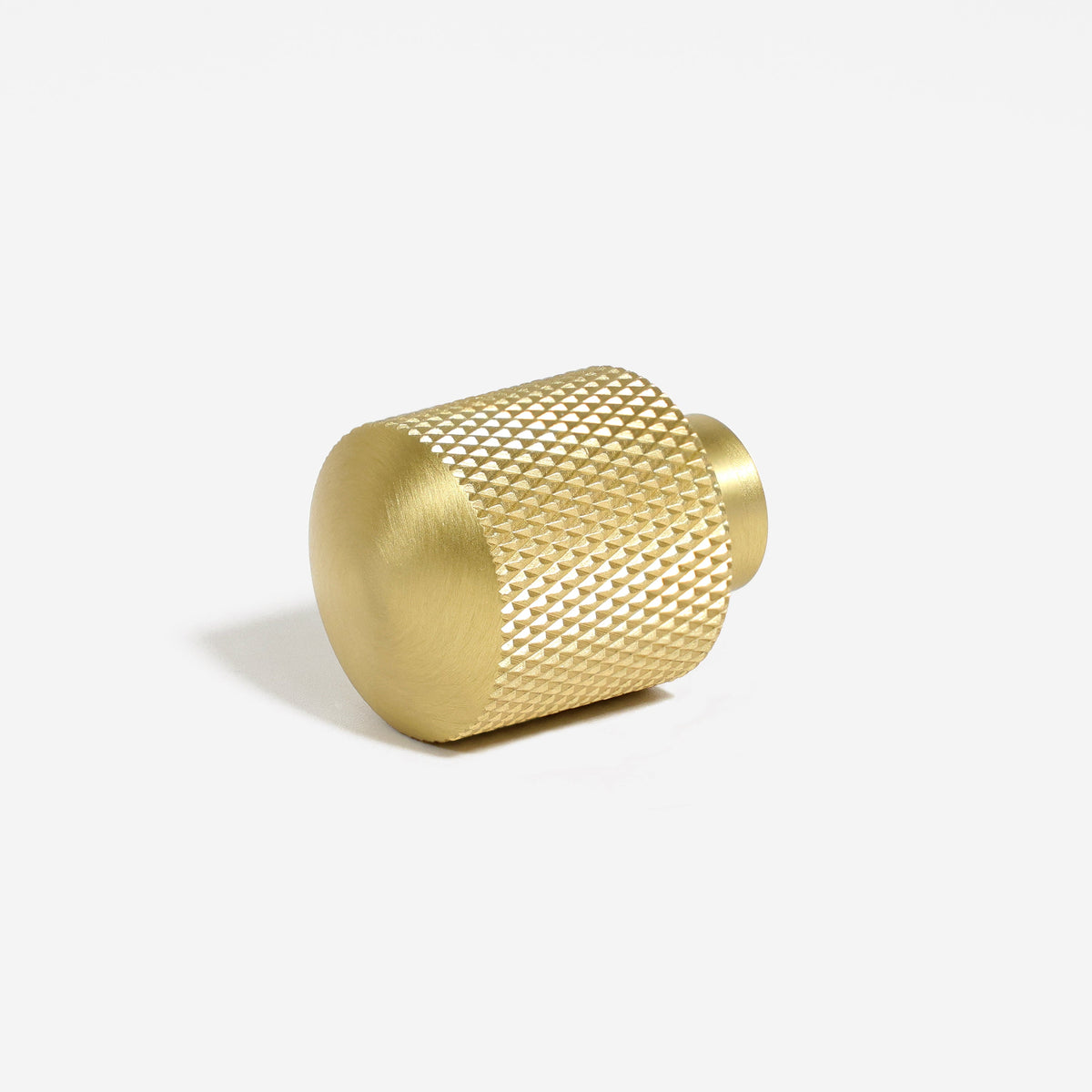 Molino Solid Brass Knurled Knob, photo 3 of 6