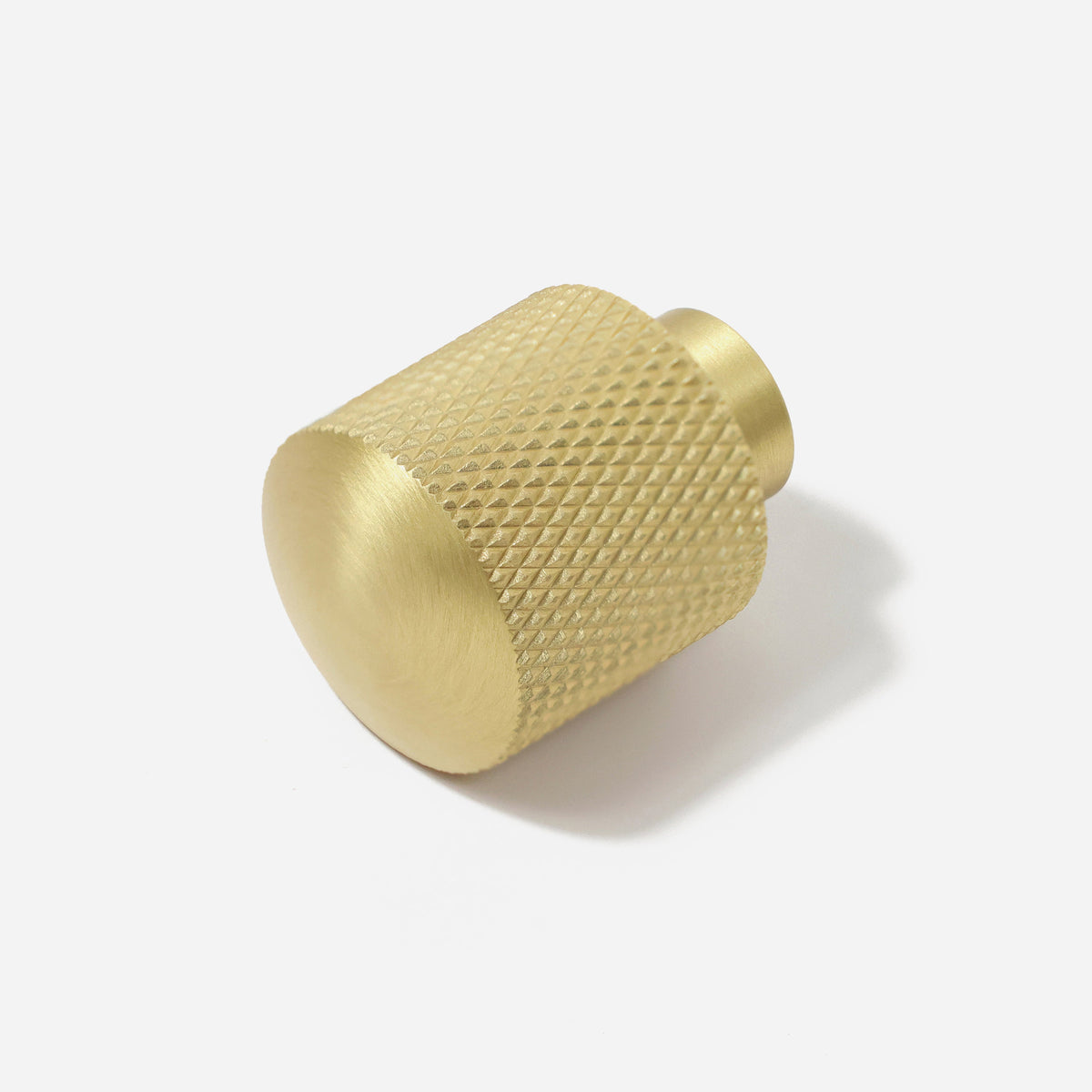 Molino Solid Brass Knurled Knob, photo 4 of 6