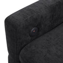 Convertible Sofa Bed Loveseat With Adjustable Backrest And USB Ports by HouseOfZazla