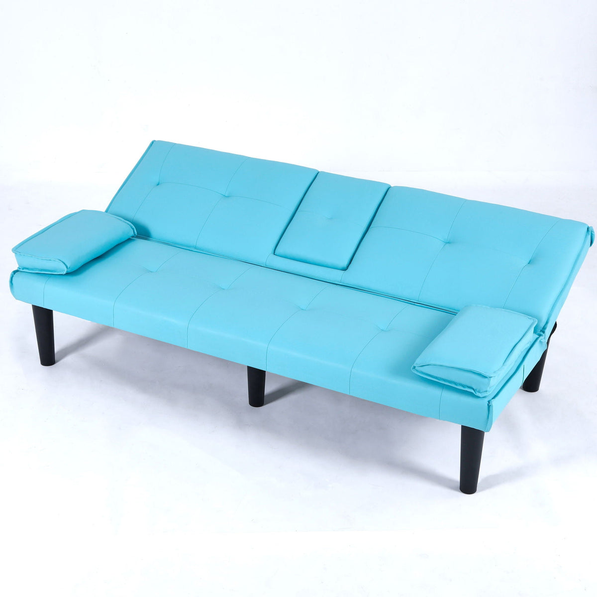 Sofa Bed With Foldable Design And Cup Holder, photo 22 of 40