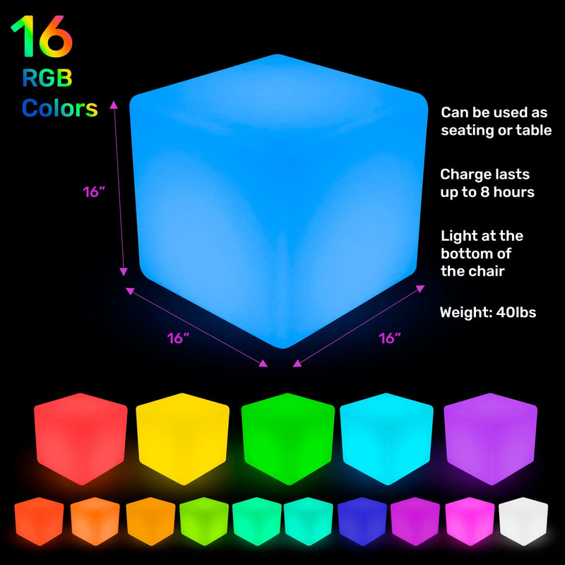 LED Cube 20"