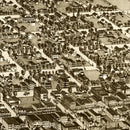 Vintage Map of Jacksonville, Florida 1876