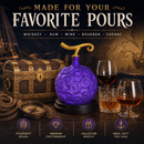 Fruit Whiskey & Wine Decanter, 34 OZ Anime Pirate Devil Colored Barware