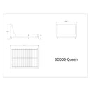 Heather - Modern Upholstered Bed by HouseOfZazla
