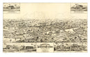 Vintage Map of Longwood, Florida 1885
