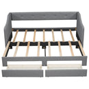Upholstered Daybed With 2 Drawers by HouseOfZazla