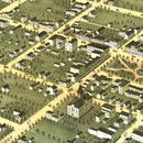 Vintage Map of Bowling Green, Kentucky 1871