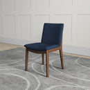 Laura - Mid-Century Modern Solid Wood Dining Chair (Set of 2) by HouseOfZazla