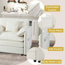 Modern Comfy Deep Seat Modular Sectional Sofa Cloud Couch With Ottoman by HouseOfZazla