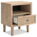 Cielden - One Drawer Night Stand - Two-Tone