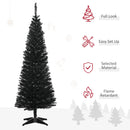 HOMCOM 5' Artificial Pencil Christmas Tree
