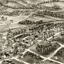 Vintage Map of Harriman, Tennessee 1892