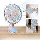 8.66" Clip-On Fan with 90° Oscillation & 2 Speeds