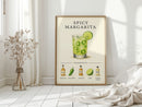Spicy Margarita Cocktail Recipe Print