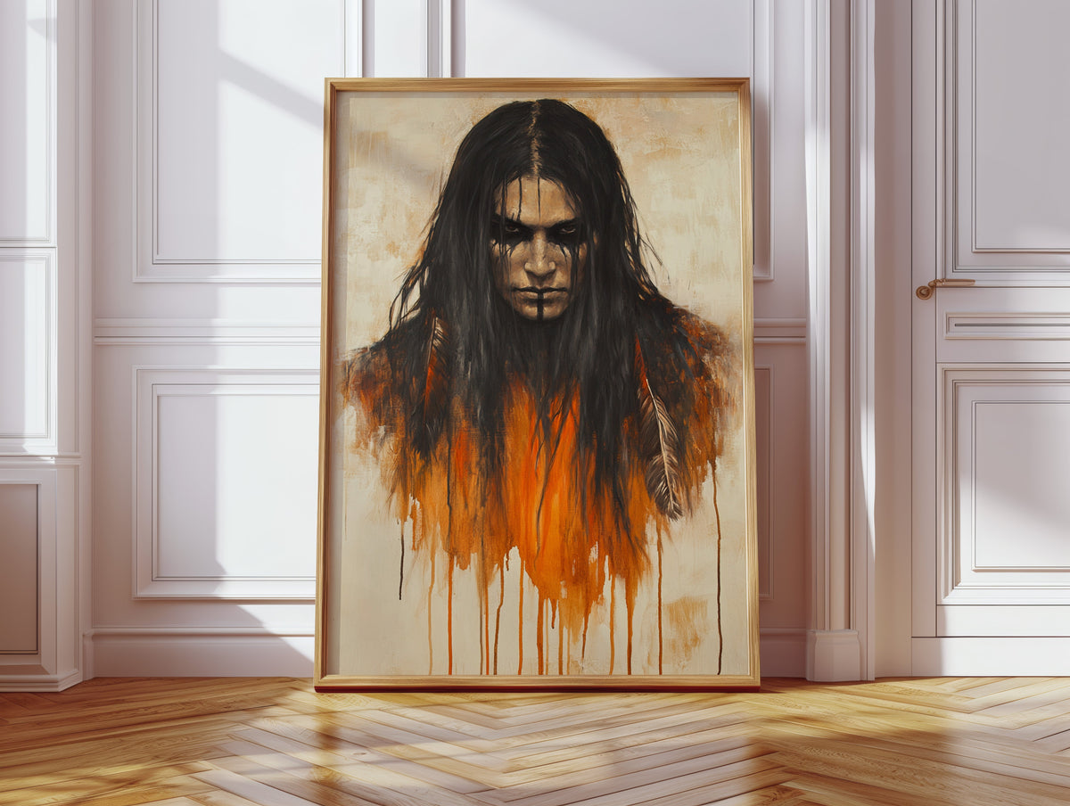 Ember Stare Warrior Portrait, photo 9 of 19