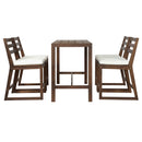 Patio Bar Set With Ergonomic Chairs by HouseOfZazla