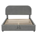Upholstered Platform Bed With Hydraulic Storage System by HouseOfZazla