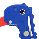 3 in 1 Freestanding Toddler Slide, Indoor Outdoor Playground with Basketball Hoop and Ball for Kids Under 3 Years, Red & Blue