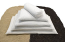Organic Multi-Grain Sleep Pillow Ideal for Back and Side Sleepers for Therapeutic Head and Neck Support - Buckwheat and Millet Hull Fill by Bean Products