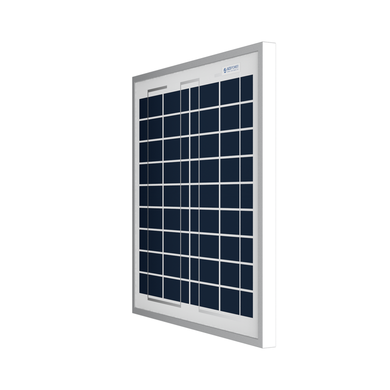 ACOPower 15W Polycrystalline Solar Panel for 12 Volt Battery Charging