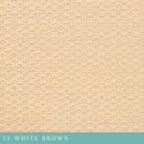 Sazanami WHITE BROWN
