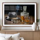Extra Large Bourbon Wall Art – Whiskey Bar Theme Vintage by MyGreatCanvas | Canvas Wall Art Prints | Photo Prints & Wall Decor