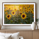 Sunflower Sunshine Wall Art Canvas Print by MyGreatCanvas | Canvas Wall Art Prints | Photo Prints & Wall Decor
