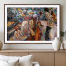 African American Jazz Art Music Abstract Wall Art Painting by MyGreatCanvas | Canvas Wall Art Prints | Photo Prints & Wall Decor