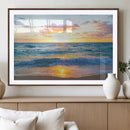 Coastal Wall Art - Vintage World Map Canvas Print with